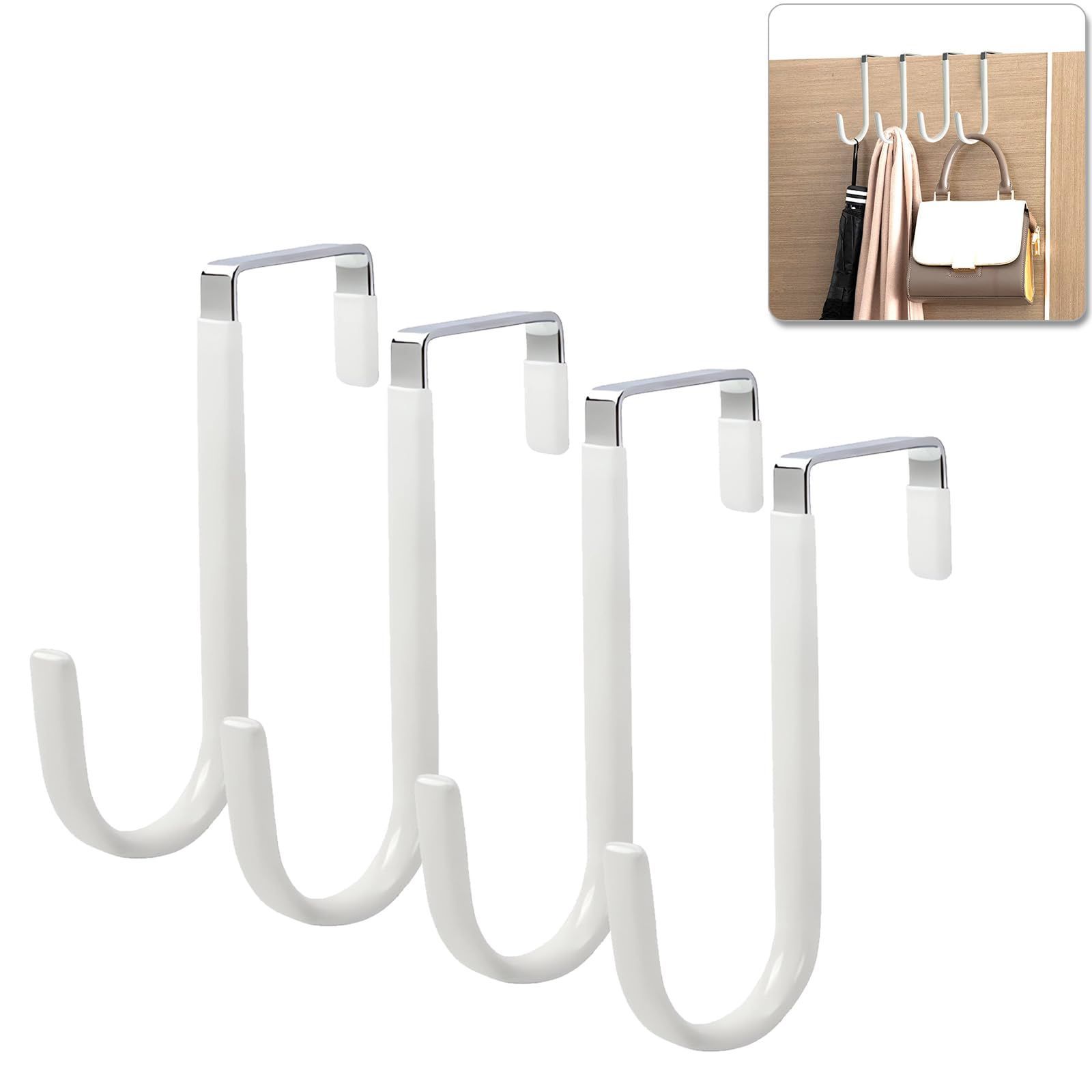 数量限定】ネクタイ 帽子掛け 取付け簡単 服 省スペース 傘 扉フック