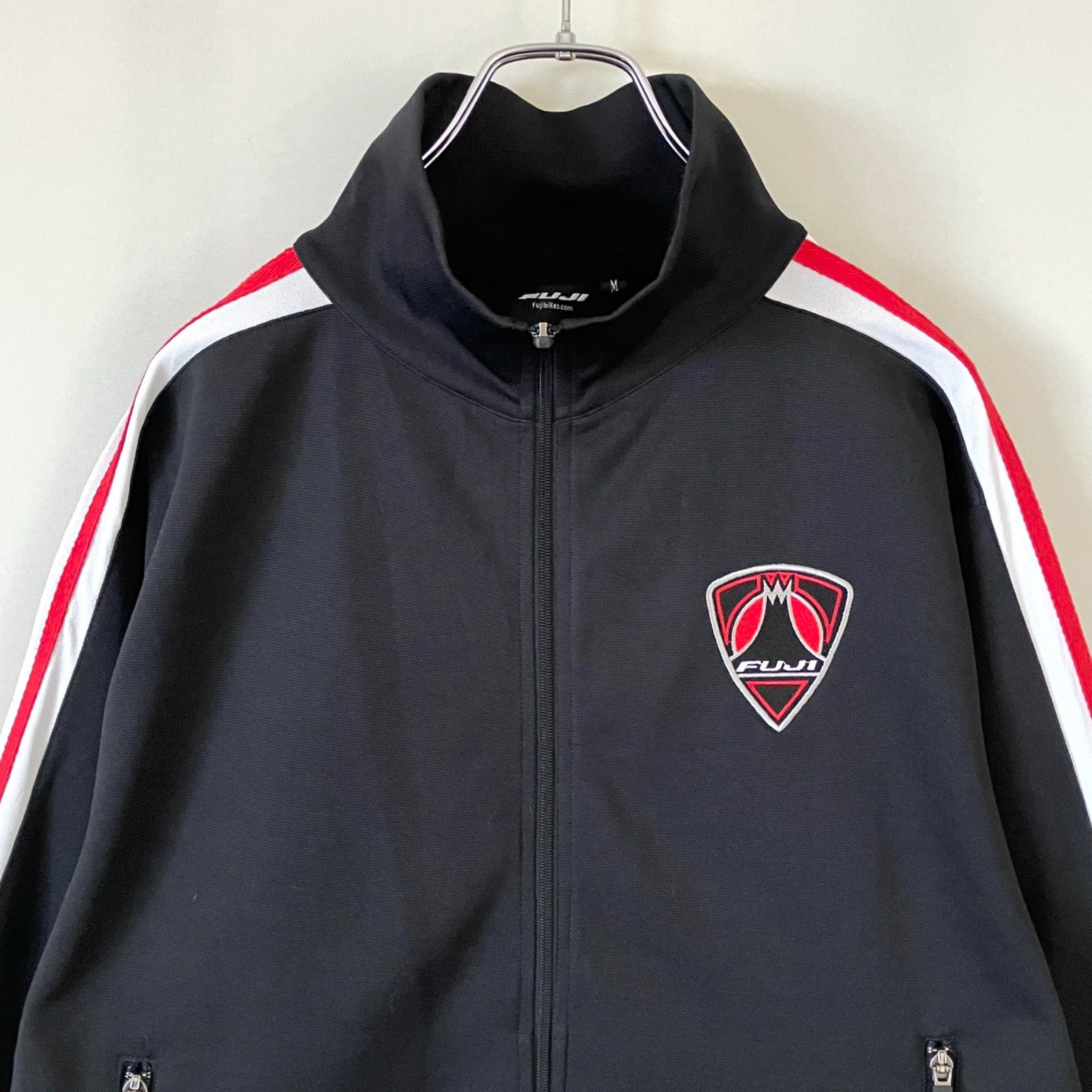フジバイクfujibikesトラックジャケット トラックトップ ジャージM富士バイク サイクルウェア FUJI ( フジ ) ピスト・シングルスピード TRACK ARCV ( トラック