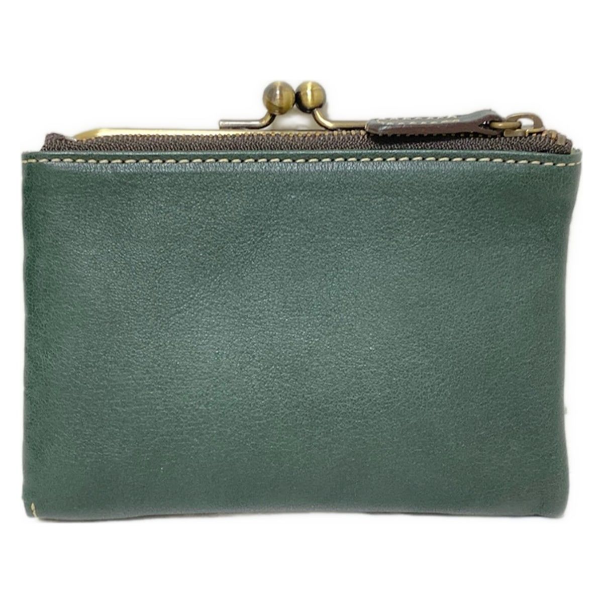 ツチヤカバンセイゾウショ 土屋鞄製造所 2つ折り財布 レザー 黒 編み込み 美品 財布 ツチヤカバンセイゾウショ 土屋鞄製造所 2つ折り財布 - レザー ダーク