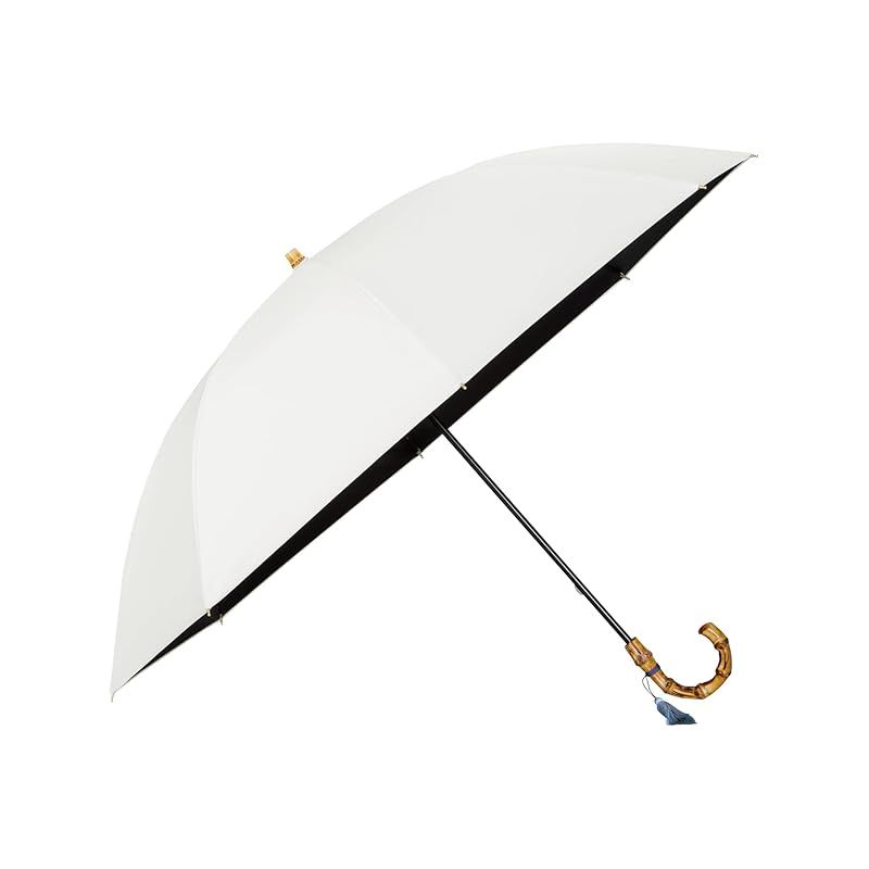 【新着商品】【2024】Wpc. 最強の日傘 UVO(ウーボ)長傘／60cm 無地タッセル オフ《遮光率＆UVカット率100%/UPF50＋/遮熱/晴雨兼用》親骨60cm 大きい レディース 女性 バンブー 持ち手 おしゃれ 可愛い