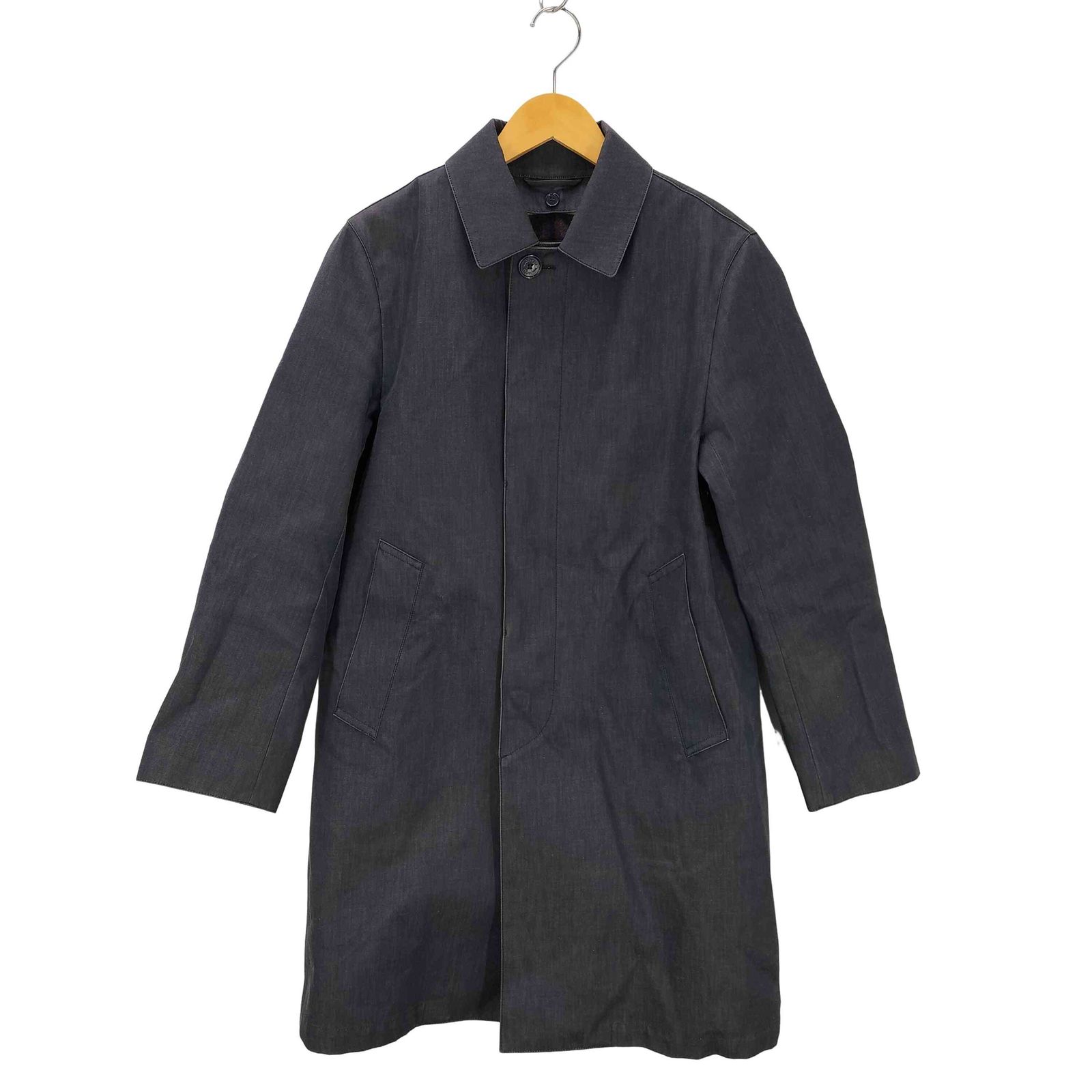 マッキントッシュ ステンカラー コート ライナー トロッター ブラック