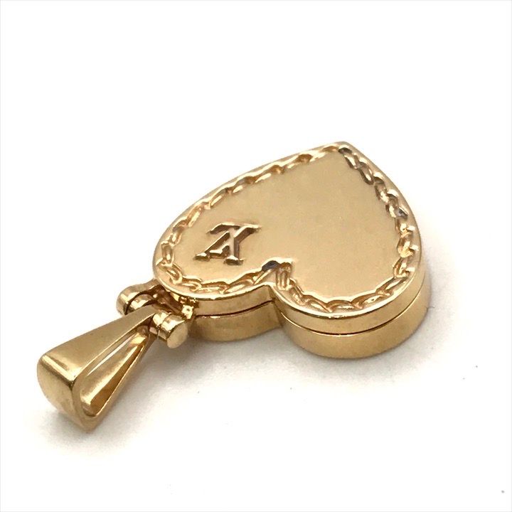 良品 LOUIS VITON ルイヴィトン K18 パンダンティフ クール ハート