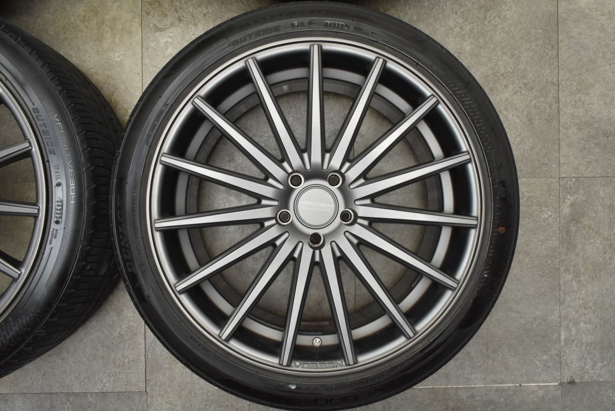 ドレスアップ用に VOSSEN VFS-2 20in 9J 32 10.5J 45 PCD114.3 ダンロップ ビューロ VE304 245 45R20 275 35R20 クラウン フーガ TRITUETUBI_COM