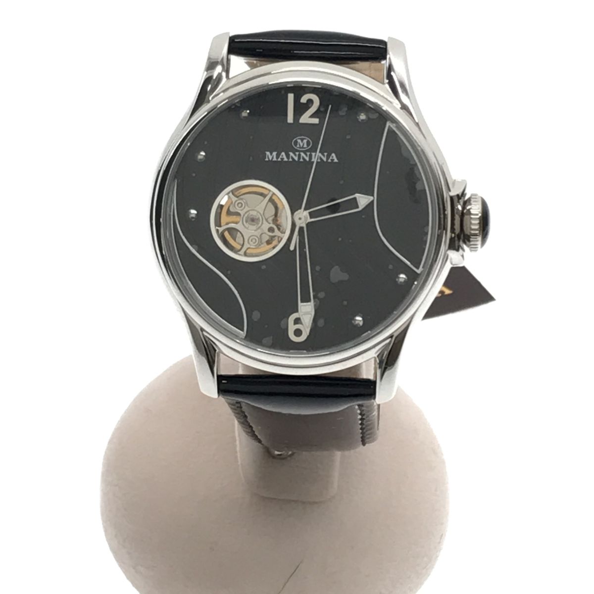 MANNINA(マンニーナ) 腕時計 MNN004-03 メンズ 正規輸入品 レッド〔〕 メンズ腕時計
