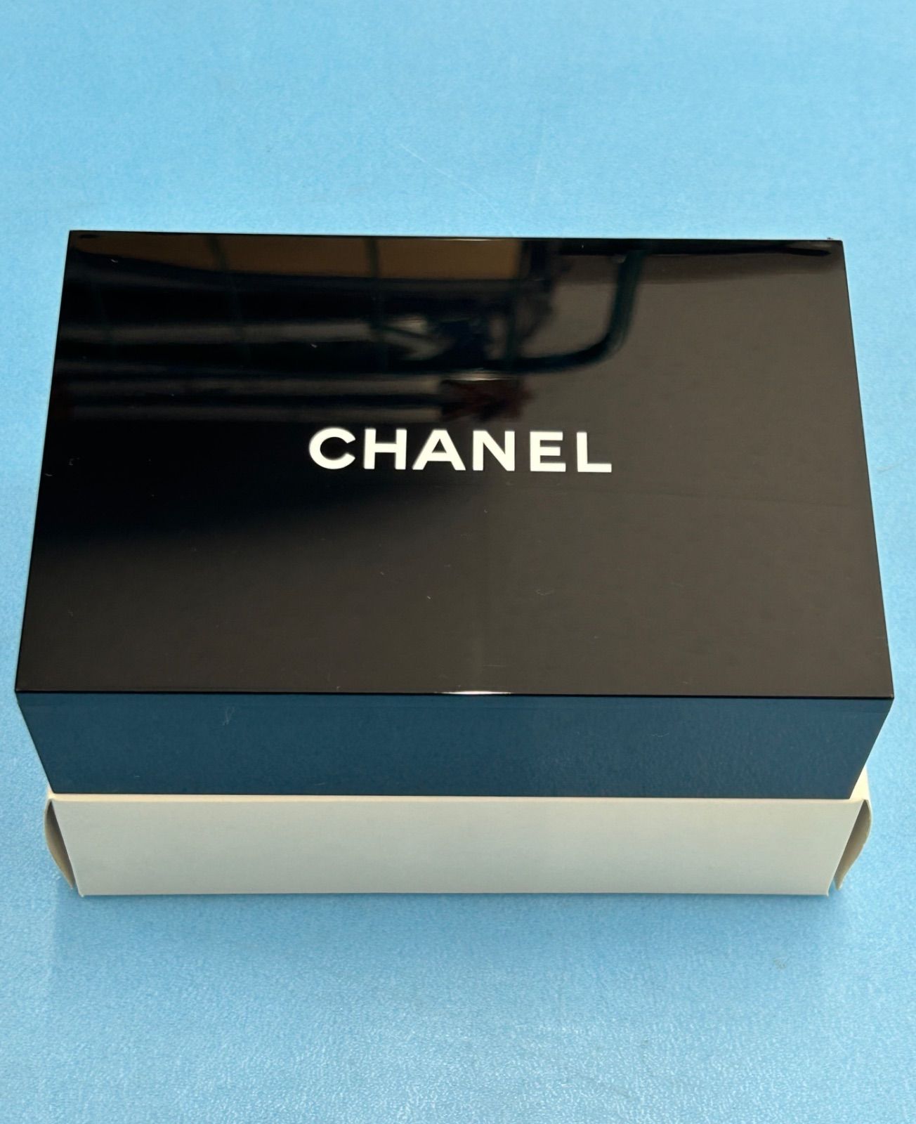CHANEL ミラー付きジュエリーボックス　新品 CHANELミラー付き メイクボックス アクセサリーケース - メルカリ