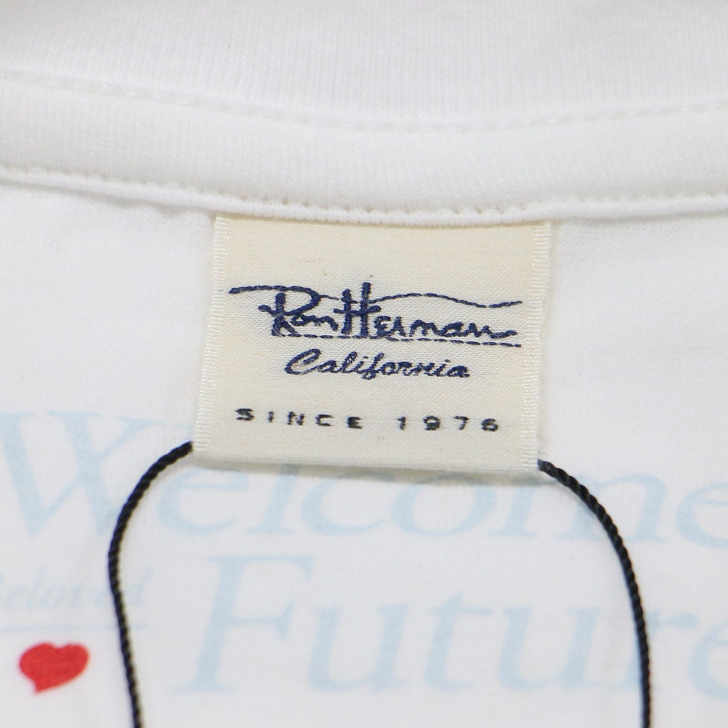 Welcome, Beloved Future. 半袖Tシャツ　ロンハーマン 新品】Ron Herman ロンハーマン Tシャツ ホワイト 白 サイズ:S