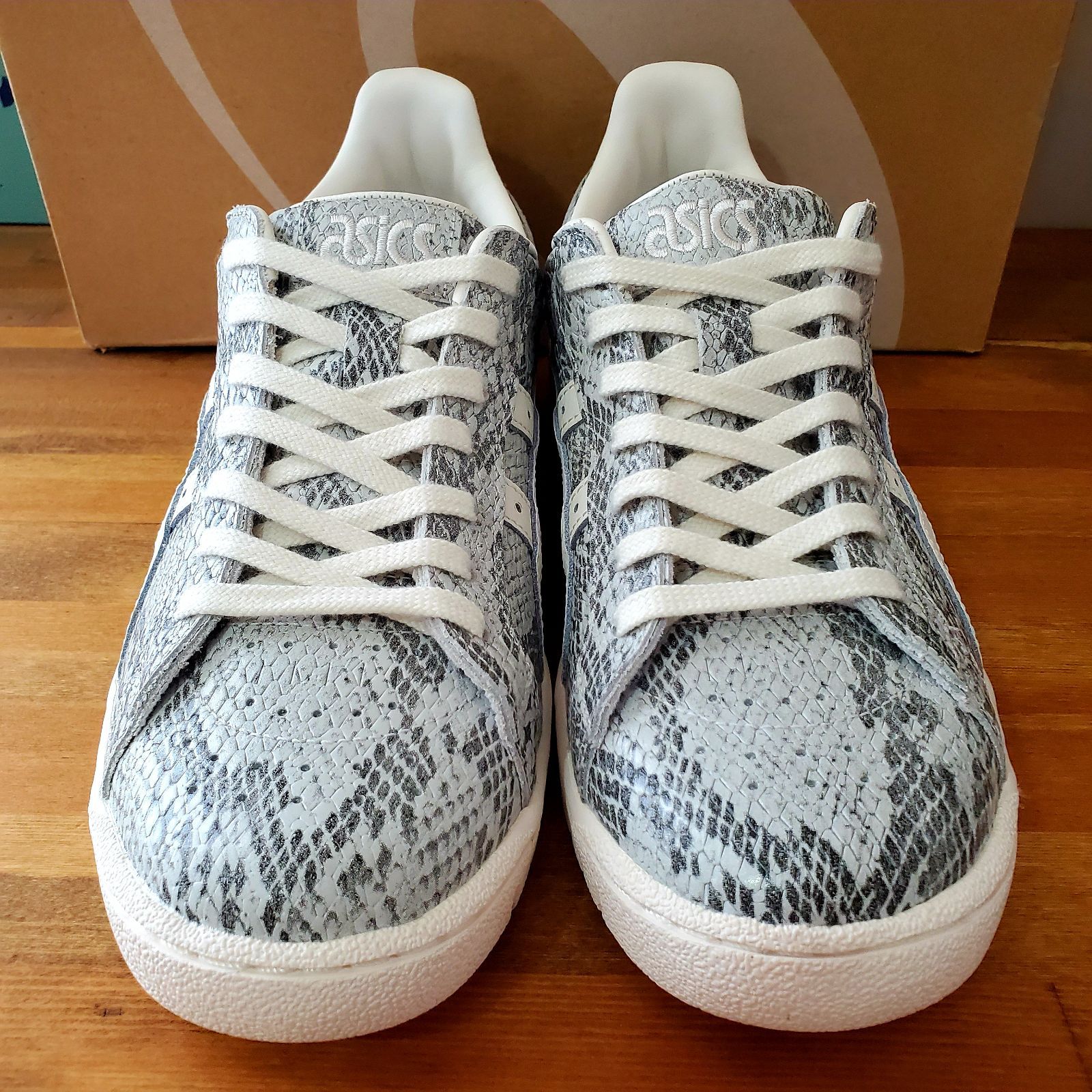 新品 asics スニーカー 27cm ヘビ柄 パイソン ASICSアシックス□新品未使用 20年 GEL-PTG 蛇柄 PYTHON PACK