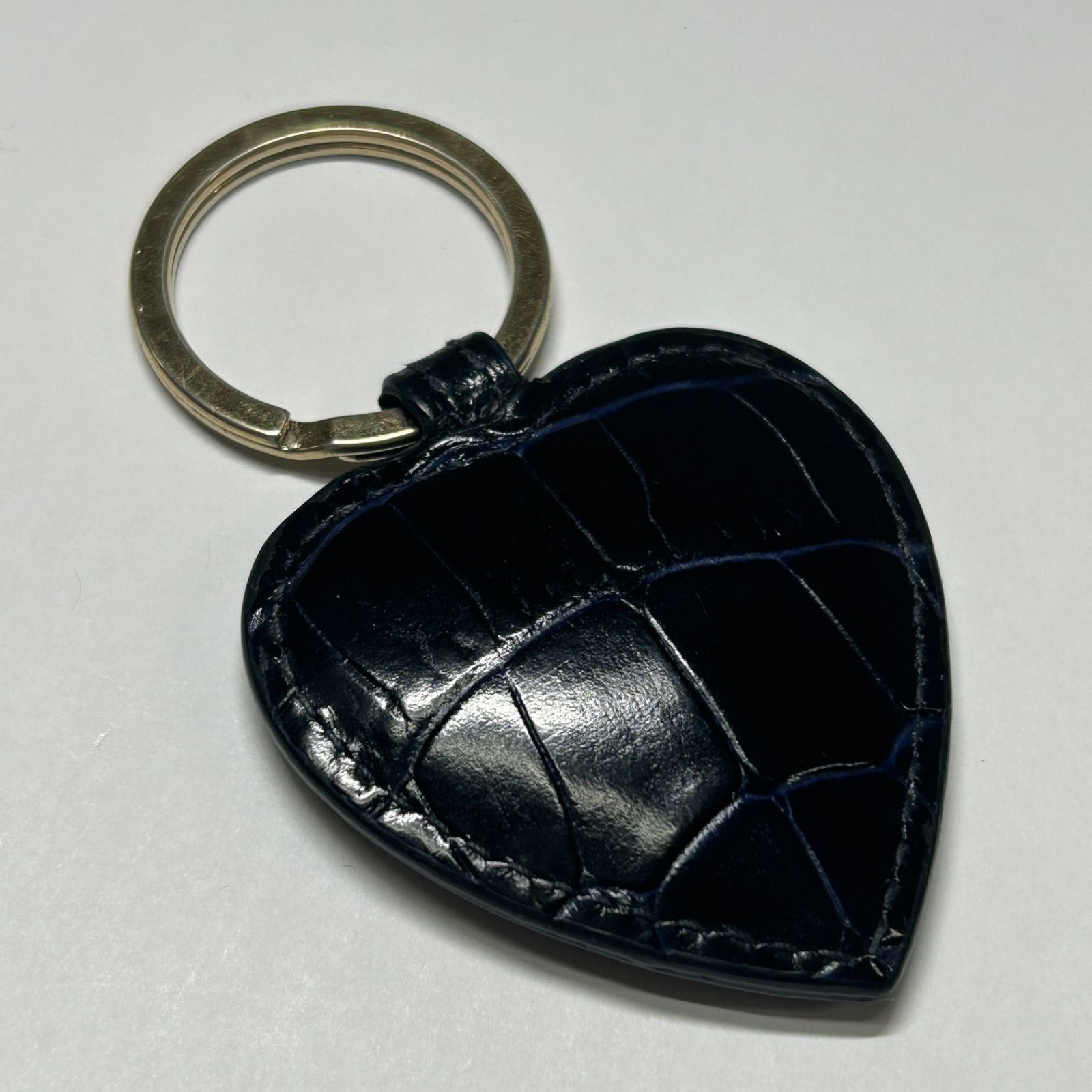 スマイソン ハート キーホルダー Smythson Heart key ring Smythson SMYTHSON スマイソン キーリング PANAMA PMA HEART