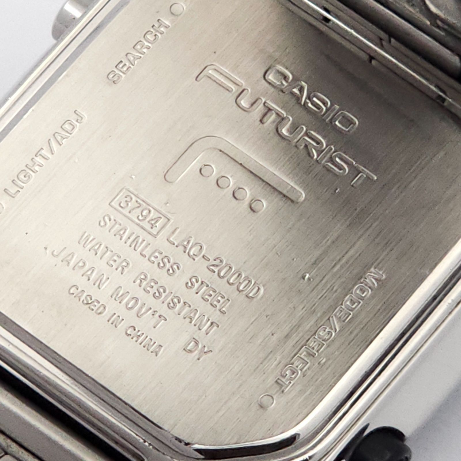 CASIO カシオ FUTURST LAQ-2000D アナデジ QZ 動作品 - メルカリ