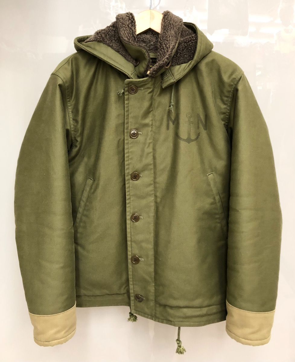 Cushman クッシュマン MARINE NATIONALE DECK JACKET マリンナショナーレ デッキジャケット N-1 21341  S-233 - メルカリ