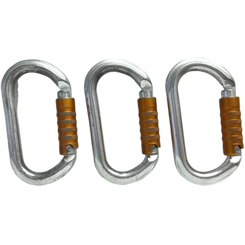 PETZL ペツル OK オーケー M33A TL オーバル型 アルミニウム カラビナ 3点セット 32506R8