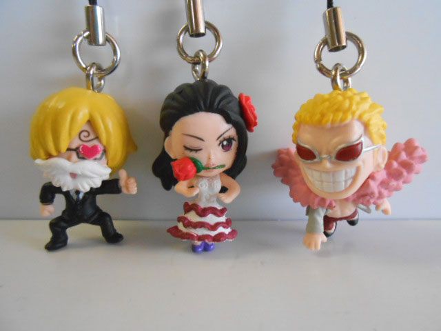 ★Kex28FZ　ワンピースストラップ愛と情熱とオモチャの国の冒険6種 From TV animation ONE PIECE ワンピースストラップ 愛と情熱と
