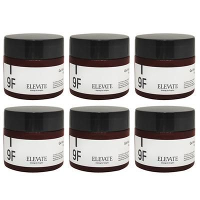 ● 6個セット デミ エレベート ジェルワックス 9F 85g サロン専売 美容室専売 整髪料 ワックス ヘアジェル スタイリング アレンジ メンズ DEMI ELEVATE