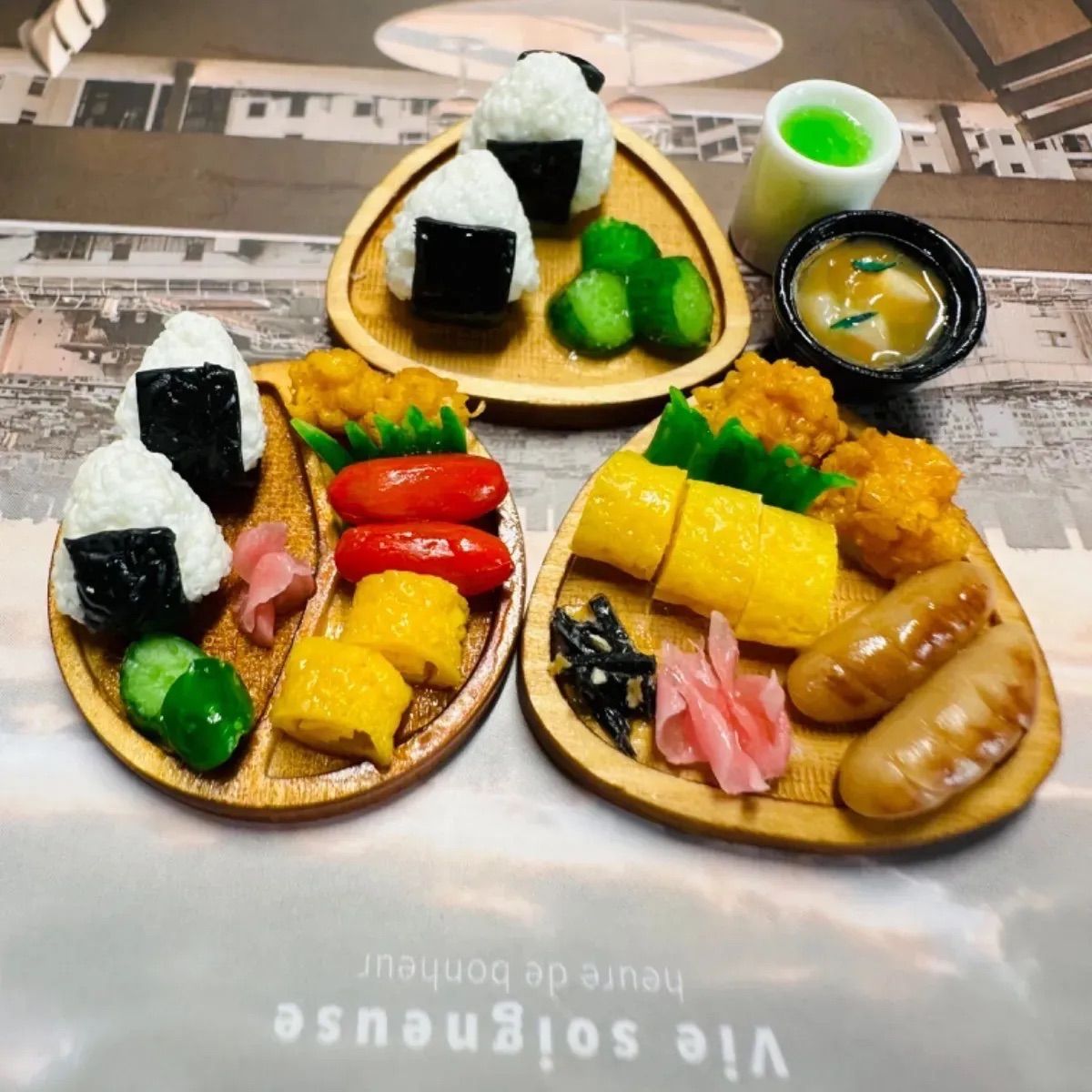 【ミニチュアフード】シルバニア◇オーダー ミニチュアフード】シルバニアと おねんどごはんでおままごと