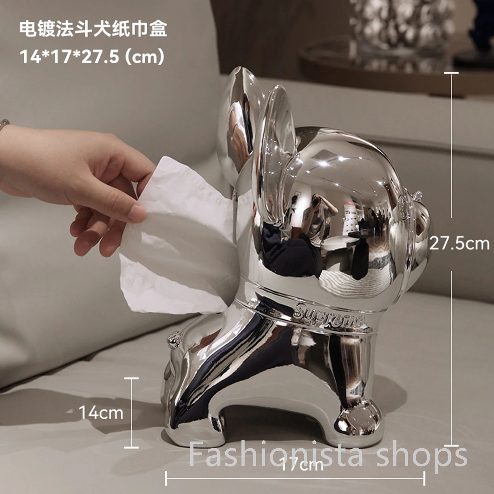 新品未使用】家庭用☆装飾品☆犬の子犬☆工芸品☆モダンな装飾のための