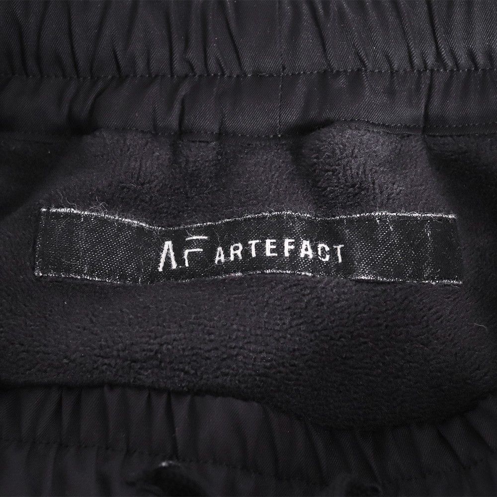  A.F KNIT - COMBI SAROUEL SHORTS サイズ1 ブラック サルエルパンツ パンツ