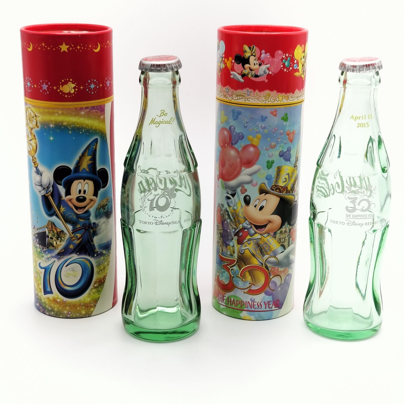 コカ・コーラ 東京ディズニーシー 10周年 ランド30周年記念ボトル 空き