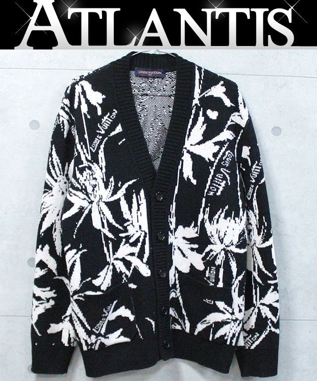 ルイヴィトン　シスルウールジャガードカーディガン LOUIS VUITTON ルイヴィトン 23SS シスルウールジャガードカーディガン