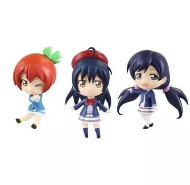 ラブライブ ちょびるめ デフォルメ フィギュア まとめ売り 中古】フィギュア 全3種セット 「ラブライブ!」 ちょびるめフィギュア