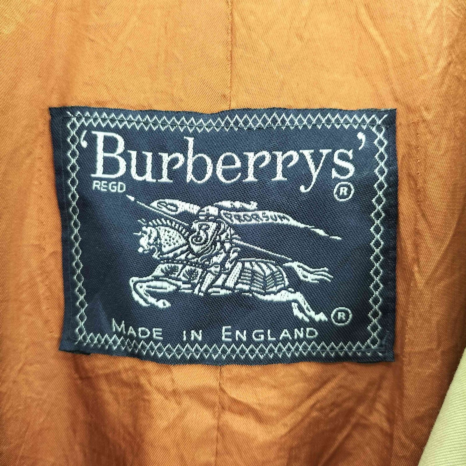 オールド 80-90s Burberrys バーバリー ノバチェック 半袖シャツ 総柄 ロゴ刺繍 ベージュ コットン100 38(M) @mf04a006 80〜90s Burberrys バーバリー オイルドジャケット オールド 希少 80s