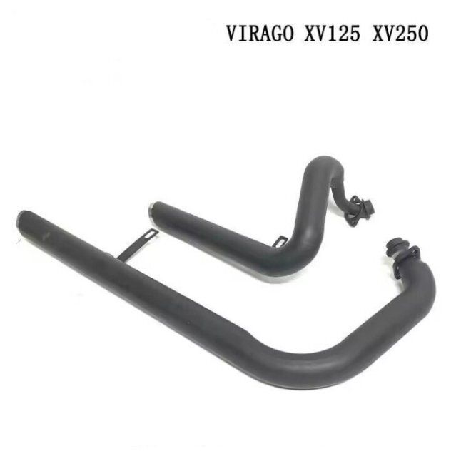ビラーゴ250/XV125/XV250用 ステンレス製フルエキゾーストマフラー