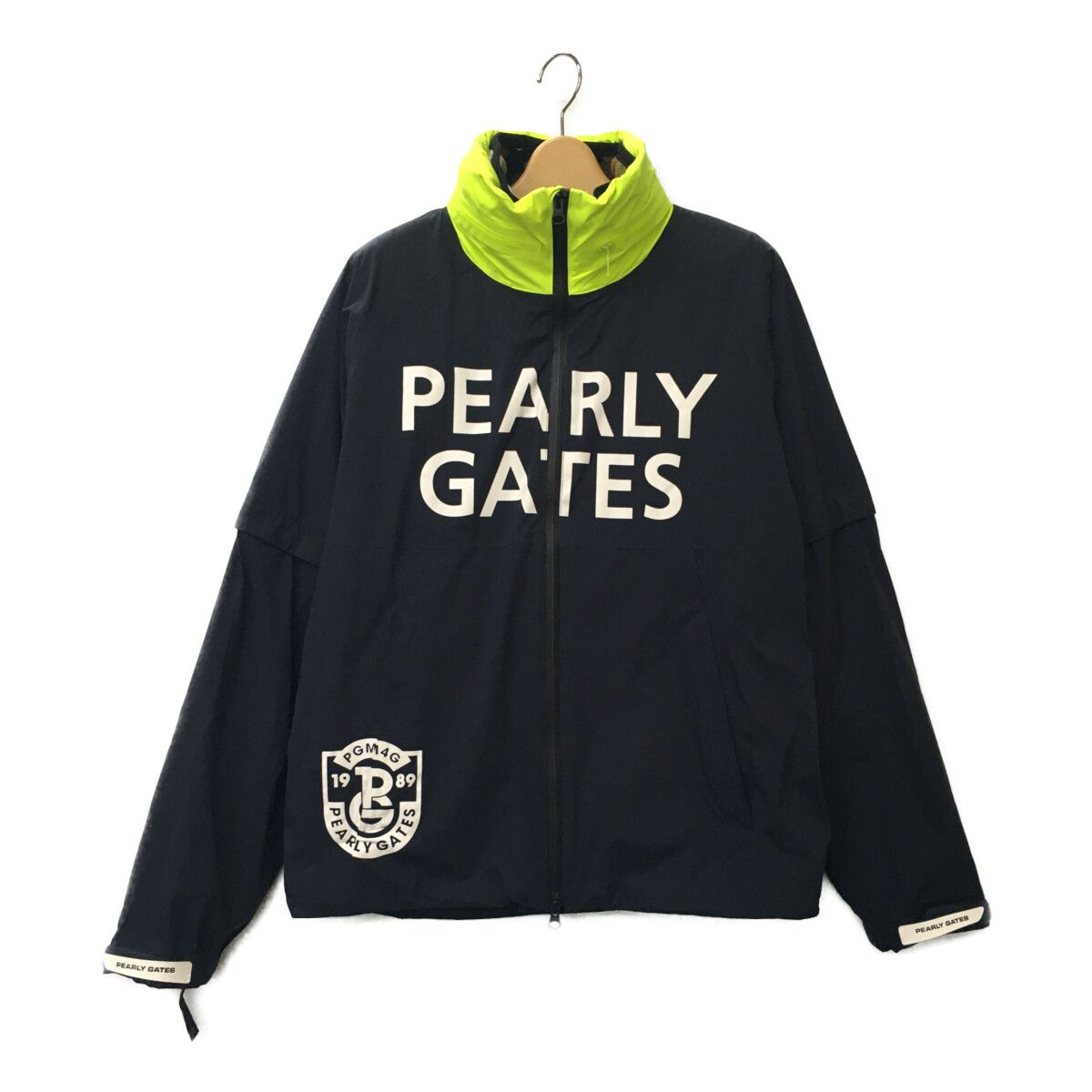 中古 メンズ パーリーゲイツ PEARLY GATES ブルゾン 5 紺