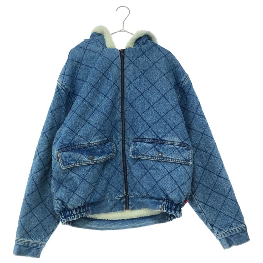 Quilted denim pilot jacket hot sale supreme