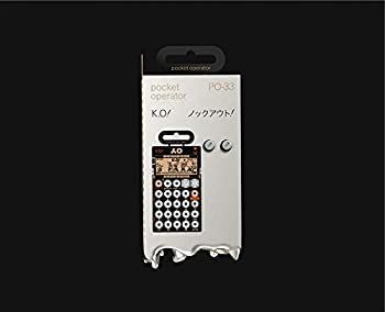 Teenage Engineering ポケットオペレーター 4ボイス サンプラー PO-33 ko