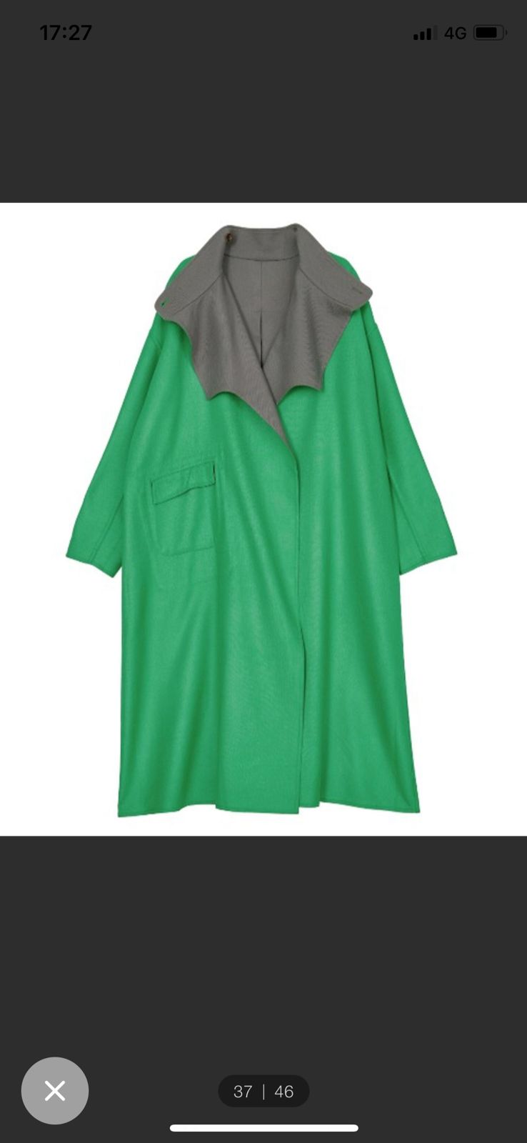 REVERSIBLE STAND COLLAR COAT - メルカリ