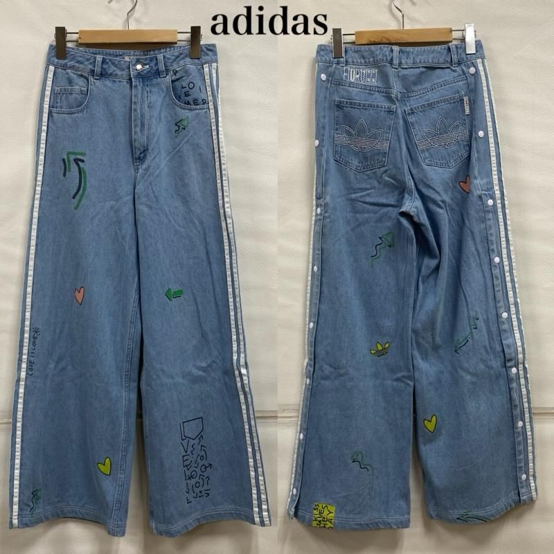 新品XL adidas FIORUCCI デニム トラックパンツ FL4153 - メルカリ