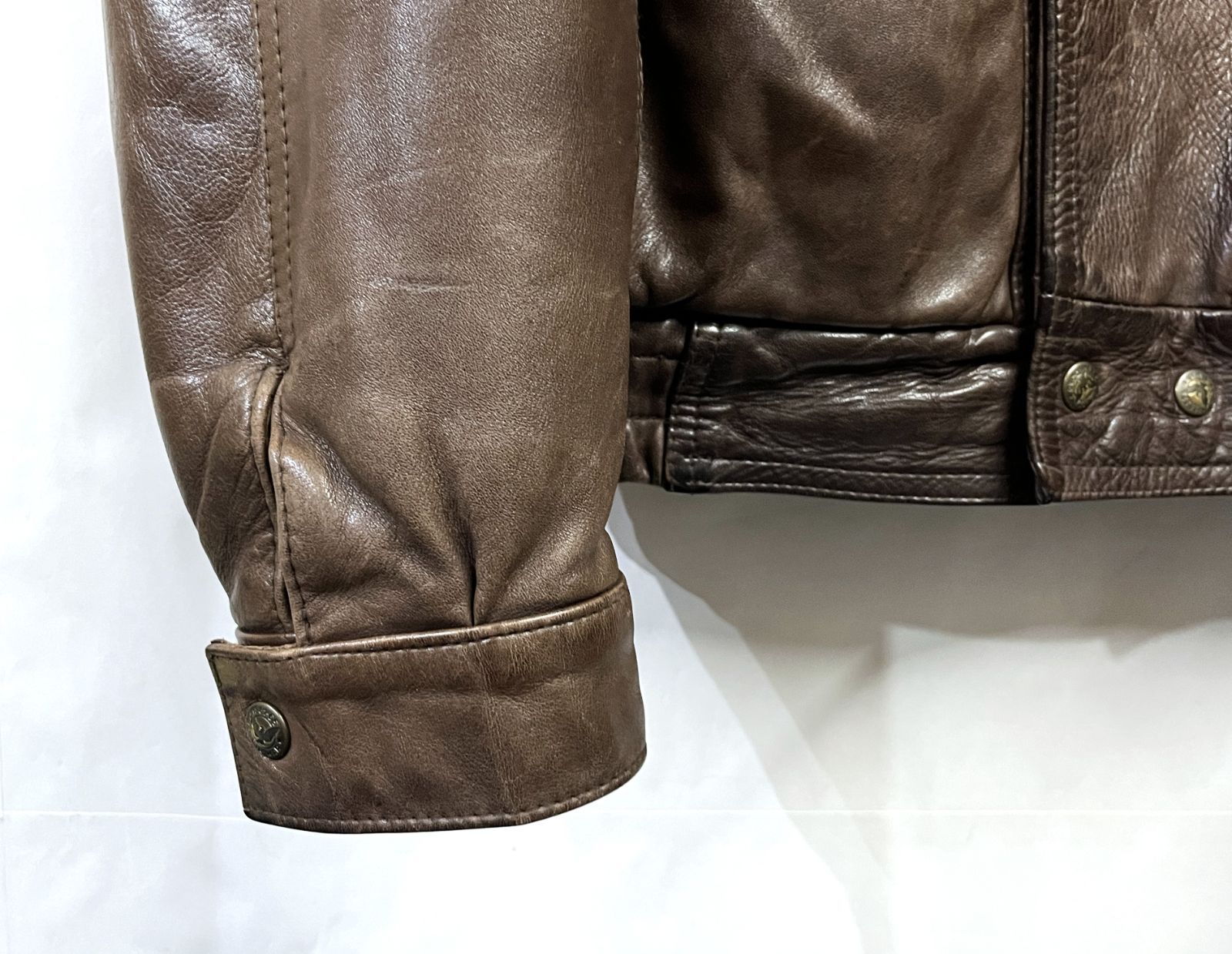 80s ヴィンテージ Helm s｜ヘルム レザーフライトジャケット ボンバージャケット KANDAIZUMI_COM