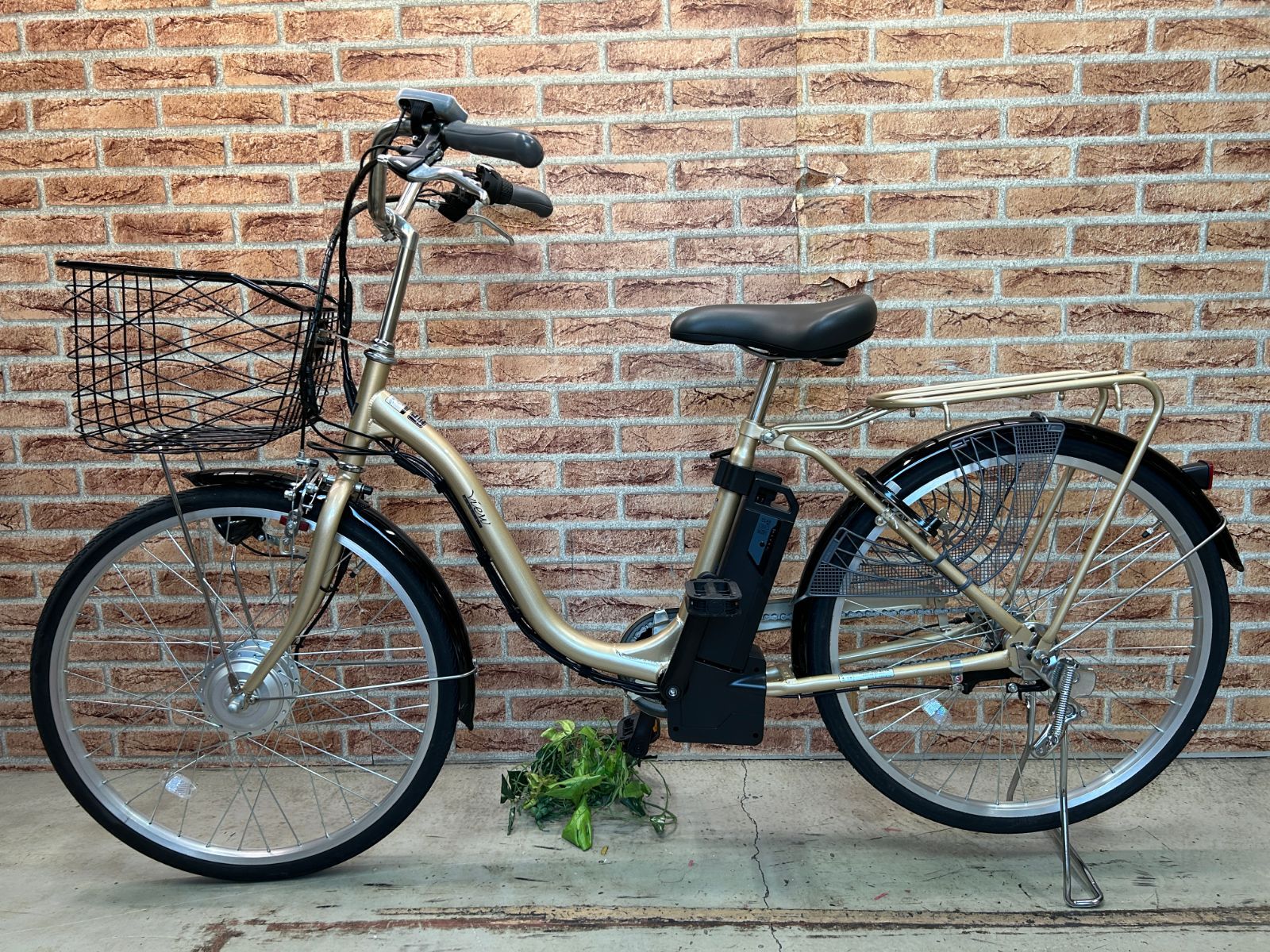 【直接引取】 マルイシ ビューアシスト24 電動自転車 フロントモーター 直接引取】 マルイシ ビューアシスト24 電動自転車 フロントモーター