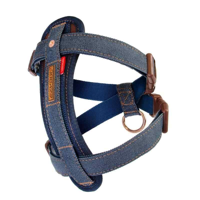 EZYDOG イージードッグ ハーネス 犬用ハーネス デニム M サイズ
