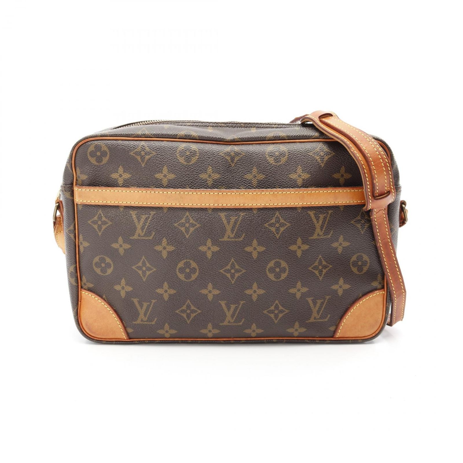 ルイ ヴィトン LOUIS VUITTON ショルダーバッグ トロカデロ27 モノグラム M51274 PVCコーティングキャンバス レザー トロカデロ27 レディース Used C
