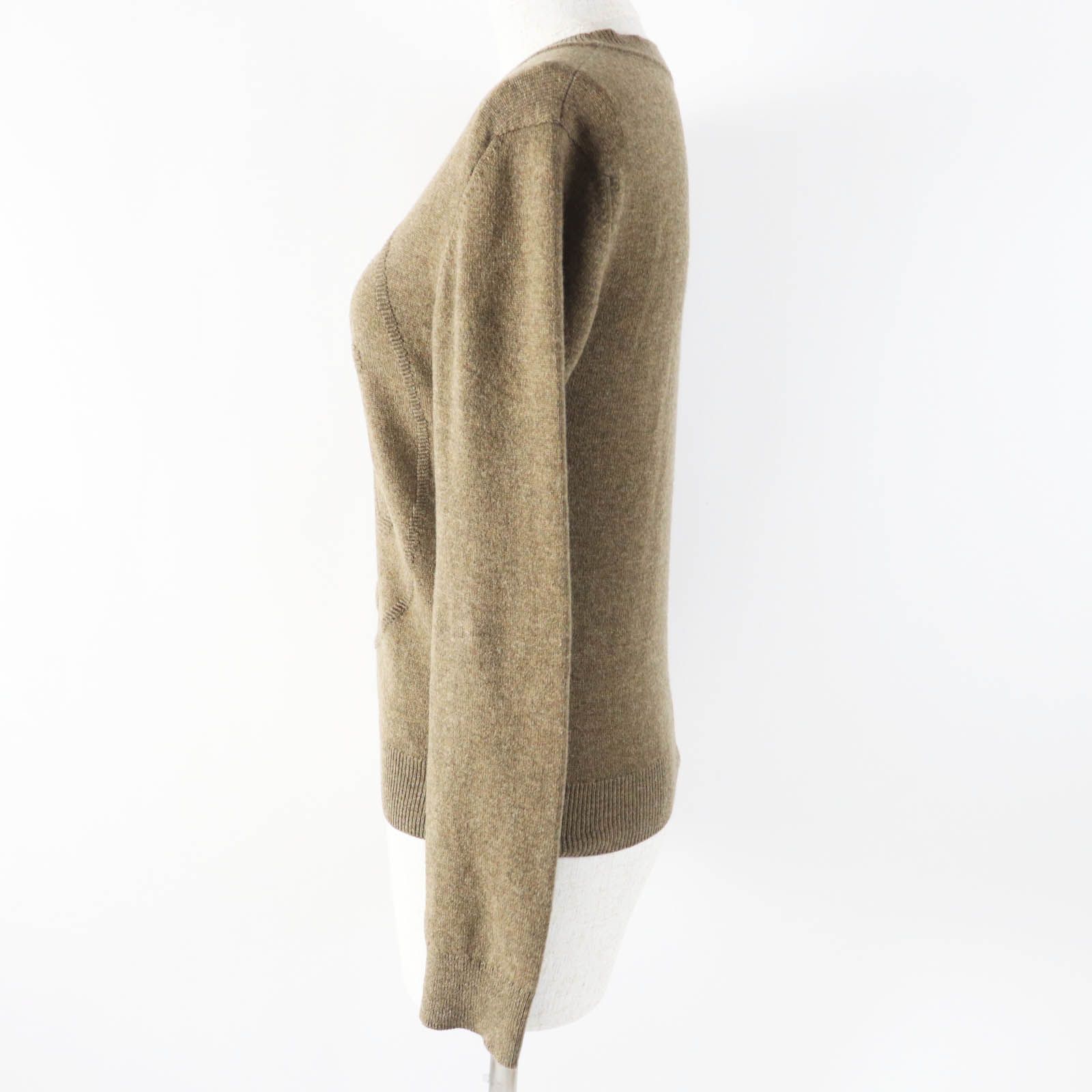 美品◎HERMES エルメス 22AW 2H2631D1 カシミヤ Hリフト 長袖