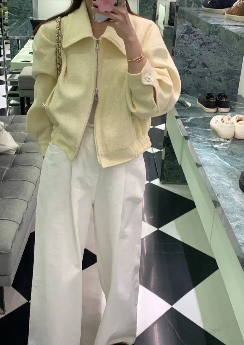 byssiny ツイード スカート