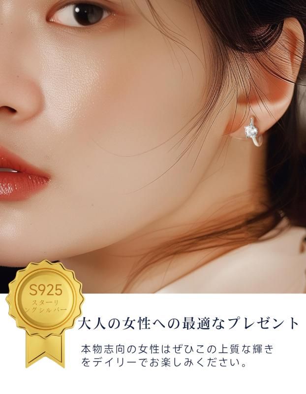金属アレルギー対応リングピアス プレゼント