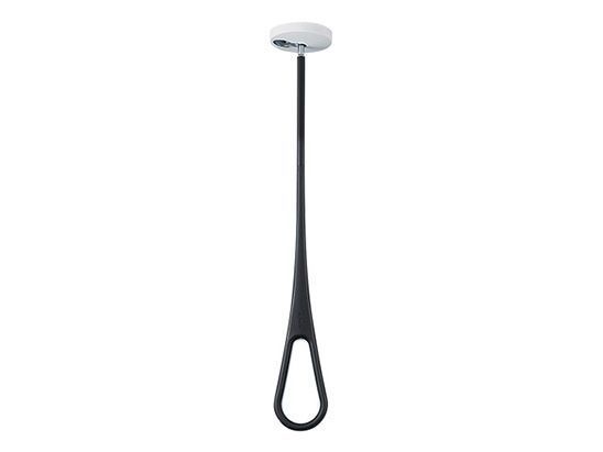 NASTA ナスタ AirHoop エアフープ 天井取付タイプ KS-NRP020 シリーズ ブラック×グレー 1本入 KS-NRP020-BKGR | 物干竿 受け 洗濯 便利 洗濯物 布団 干し 屋内 おしゃれ シンプル