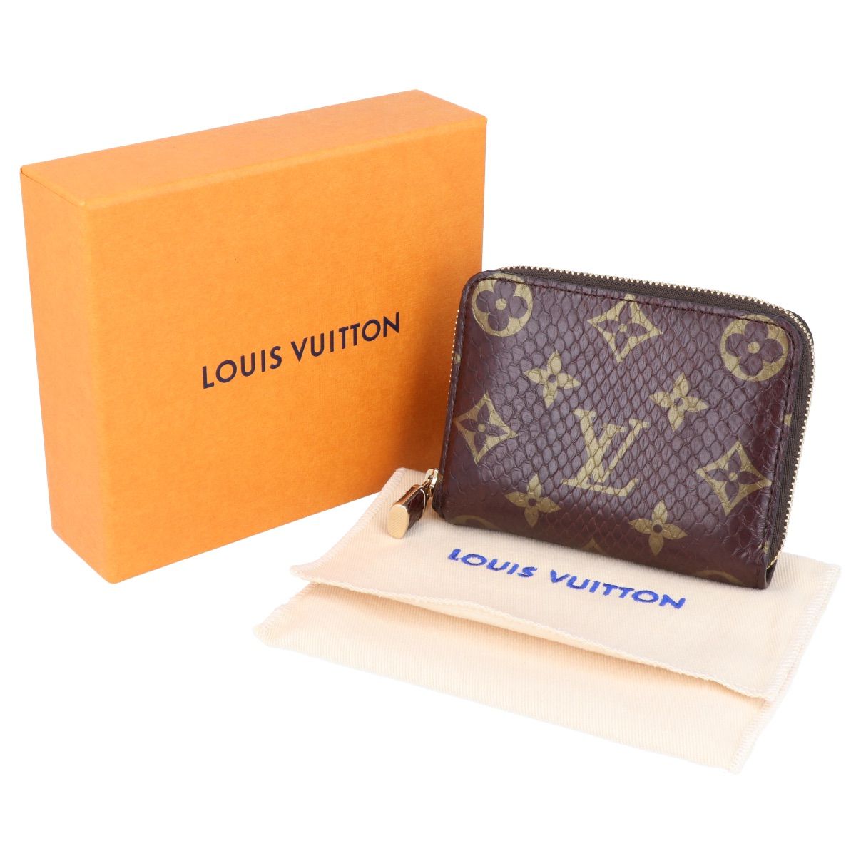 Louis Vuitton】ルイ・ヴィトン エキゾチック レザー ジッピー