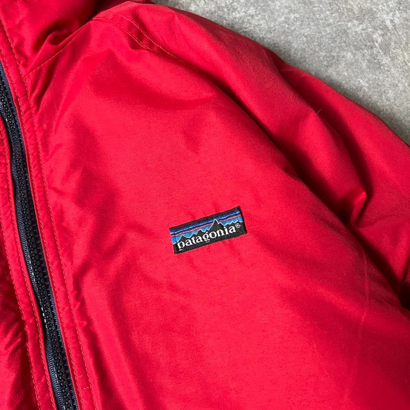 80s 三角タグ USA製 Patagonia 裏フリース ナイロン ジャケット S / 80年代 アメリカ製 パタゴニア ビンテージ レッド  シェルド - メルカリ