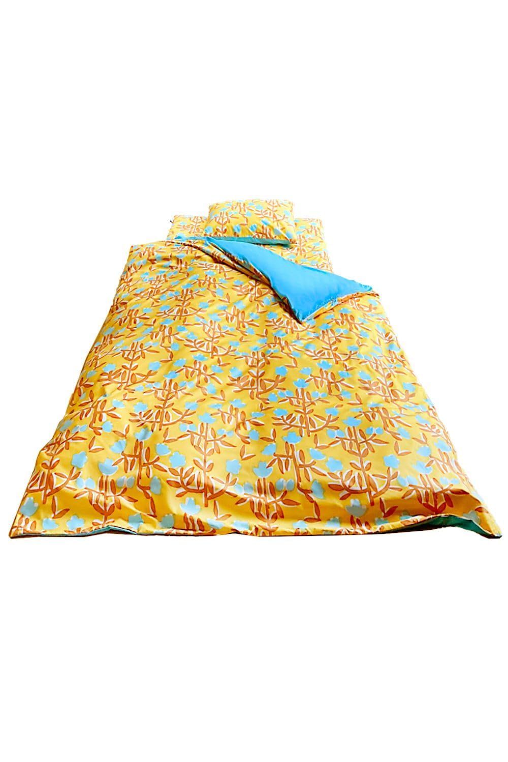 Color フラワートーク minimynimo 掛け布団カバー 北欧 シングル 150×210cm フラワートーク