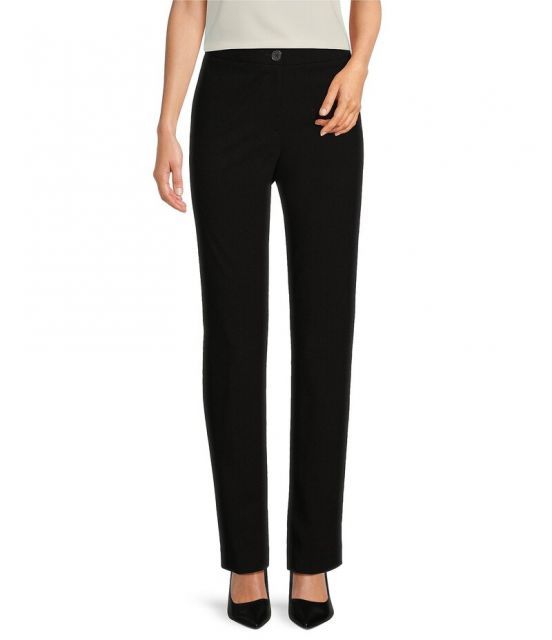 【送料無料】 ダナキャラン レディース カジュアルパンツ ボトムス DKNY by Donna Karan Slim Ankle Trousers Black