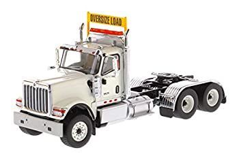 International HX520 Day Cab タンデムトラクター ホワイト 1/50 ダイキャストモデル Diecast Masters 71001