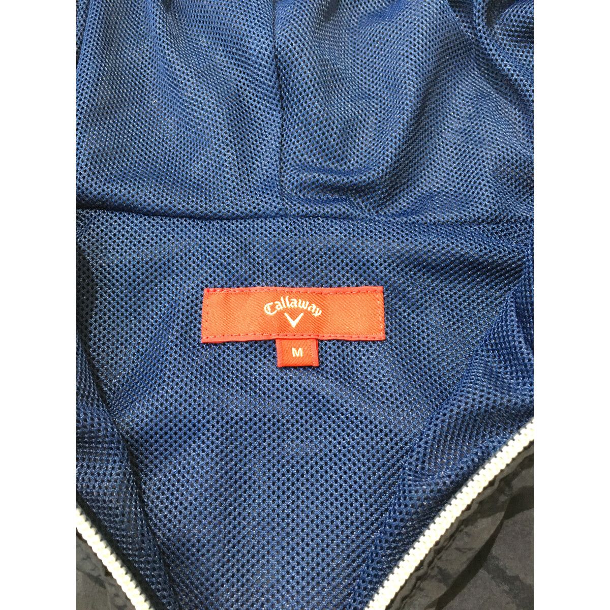中古 レディース キャロウェイ Callaway ベスト M 紺 ダブル