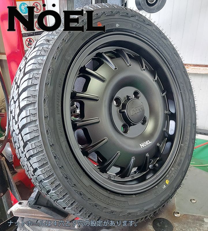 要リフトアップ&加工 軽トラ 軽バン ハイゼット エヴリィ アトレー ヨコハマ ジオランダー X-AT 165/65R14 145R14 14インチ  - メルカリ