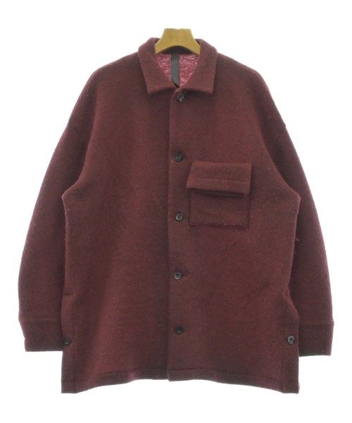 コート　メンズ　シンヤコズカ SHINYA KOZUKA ステンカラーコート メンズ 【古着】【中古】【送料無料
