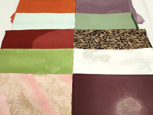平和屋本店 和装小物 帯揚げ10枚 DZAA10837kh5