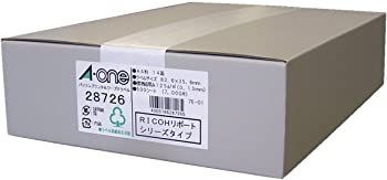 【中古】エーワン パソコンu0026ワープロラベル RICOHリポートシリーズタイプ A4 14面 500シート 28726