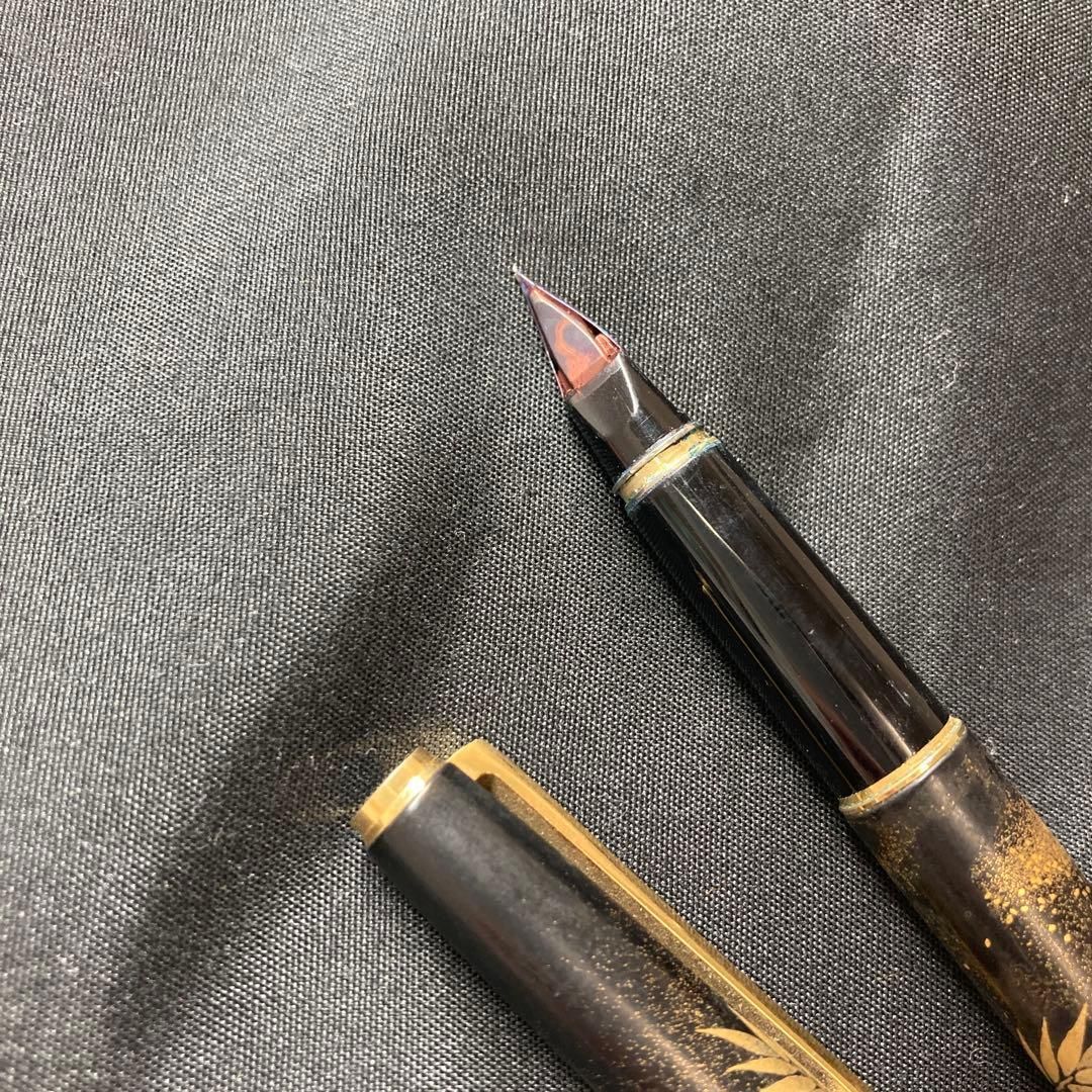 パイロット虚舟蒔絵万年筆 585-14K刻印