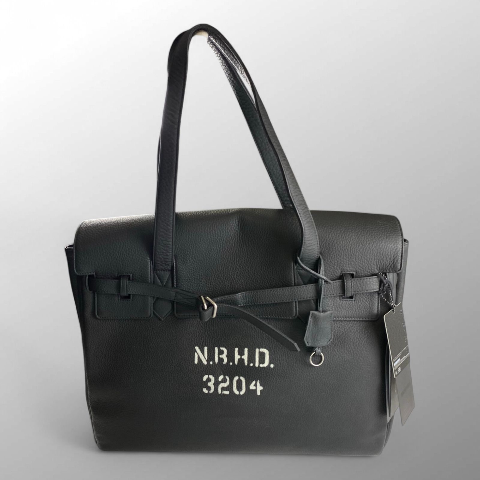 NEIGHBORHOOD × PORTER　レザーバッグ 未使用級】 NEIGHBORHOOD × PORTER / VOYAGER/L-TOTE